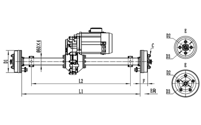 Rear Drive Axle Assembly HQ16 Series