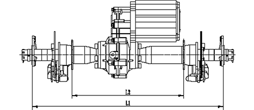 Rear Drive Axle Assembly HQ10D Series