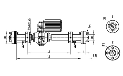 Rear Drive Axle Assembly HQ12 Series
