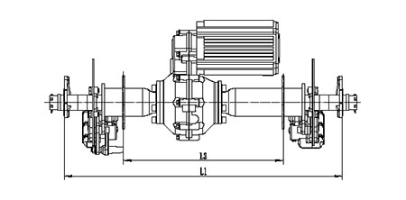 Rear Drive Axle Assembly HQ12D Series