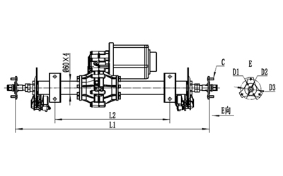 Rear Drive Axle Assembly HQ14 Series