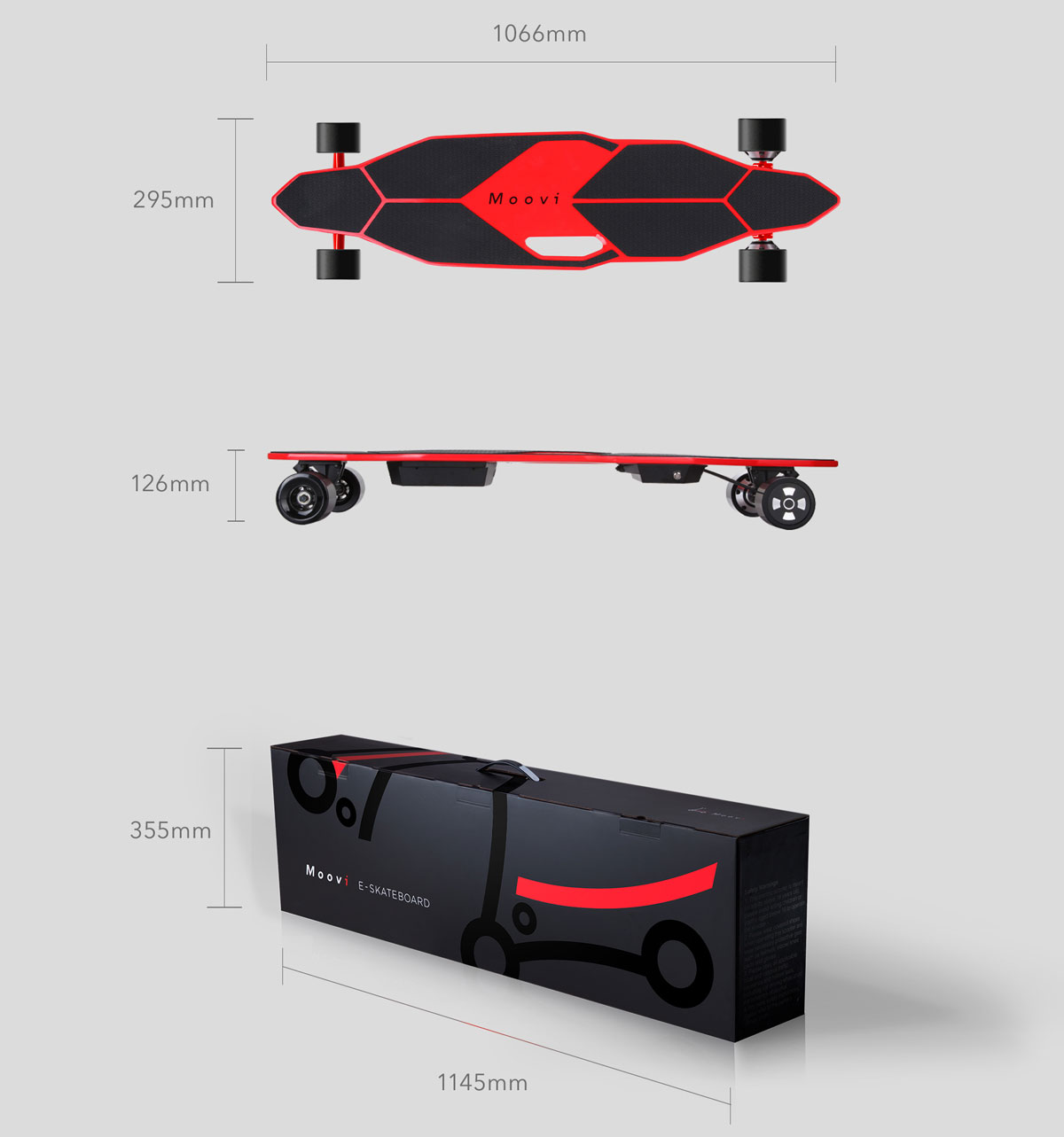 Electric Skateboard UEB203A
